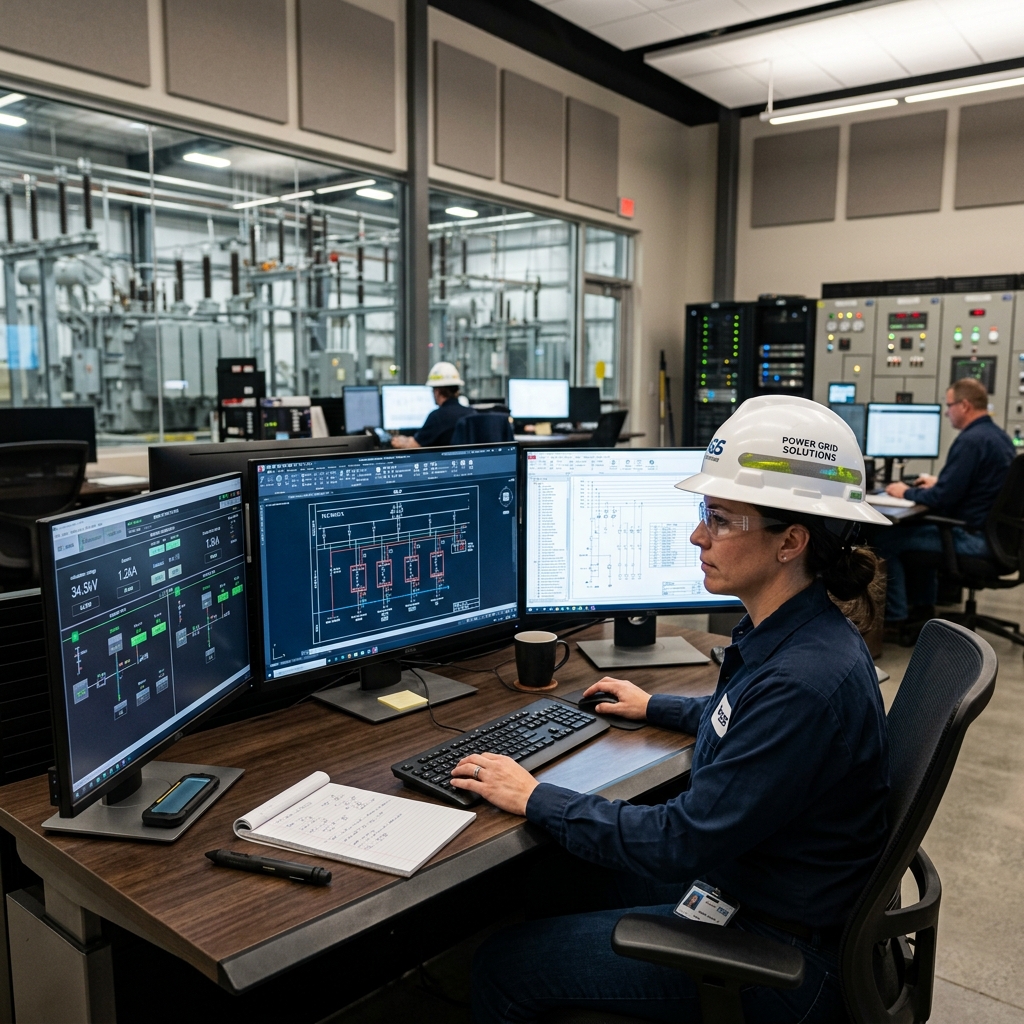 YTech Panels Engineer Control Room